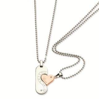   To My Heart Necklace Set with Silver Finish Cora Hysinger Jewelry