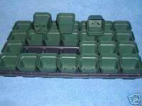 SEED STARTING/GARDENING SUPPLIES 28ea.PLASTIC POTS&TRAY  