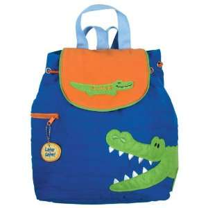 Alligator quilted Backpack by Stephen Joseph Toys & Games