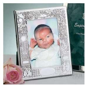  Heirloom quality fine pewter BIRTH RECORD for the new born 