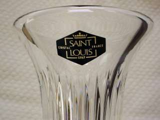 10 Saint Louis Crystal Vase