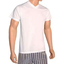 Knocker Mens V neck Cotton T shirts (Pack of 6)  