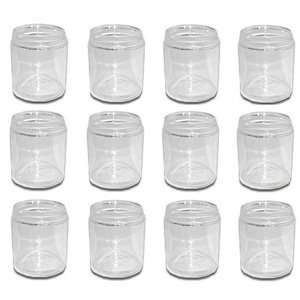  9 oz straight sided glass candle jar
