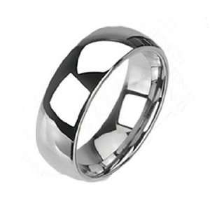   Carbide Dome Traditional Wedding Ring Band Shiny Finish R112 Jewelry