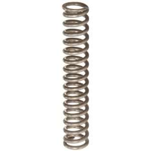 Music Wire Compression Spring, Steel, Inch, 0.72 OD, 0.112 Wire Size 