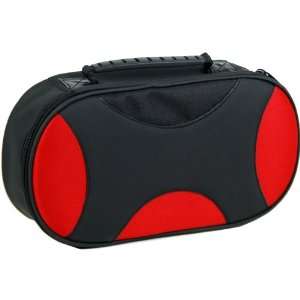  104 DISC CD WALLET SN ROUND   CROSS RED Electronics