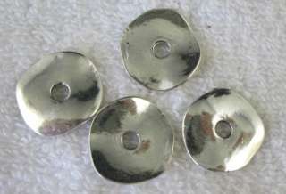 40pcs Tibetan Silver flat round charms FC8756  