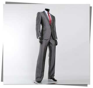 JEJE One Button Dark Gray Slim Fit Mens Suits US 38R  