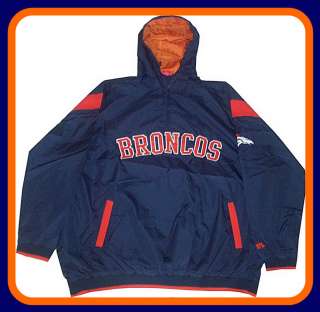 Denver Broncos NFL Windbreaker Jacket Big & Tall Sizes  