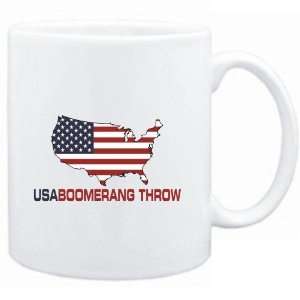  Mug White  USA Boomerang Throw / MAP  Sports Sports 