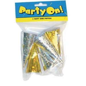 Pioneer Party On Cone Poppers 5Ct  Toys & Games  