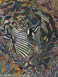 Guillaume Azoulay Tigris Hand Signed Giclee Art on Canvas SUBMIT YOUR 