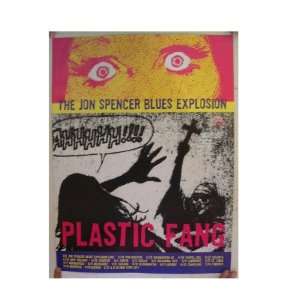  Jon Spencer Blues Explosion Poster Plastic John The 