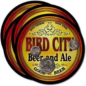  Bird City, KS Beer & Ale Coasters   4pk 