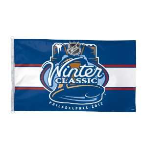  NHL 2012 Winter Classic 3 by 5 Foot Flag Sports 
