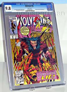 THIS IS A WOLVERINE #48 CGC 9.8, #49 CGC 9.8, 50 CGC 9.8 ALL WHITE 