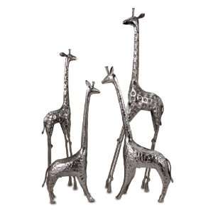 17.75 19.75 22 28.75h Serengeti African Wildlife Iron Giraffe Statue 