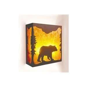  2310   Bear Nature Sconce   Wall Sconces