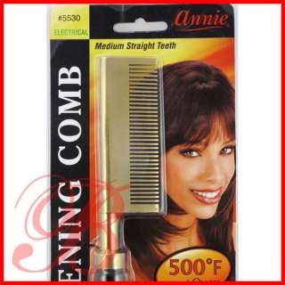 ANNIE Electrical Straightening Hot Comb Straight Teeth  