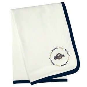  Milwaukee Brewers MLB Baby Cotton Receiving Blanket 
