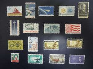 1962 US Commemorative Year Set Complete #1191 1207 MNH  