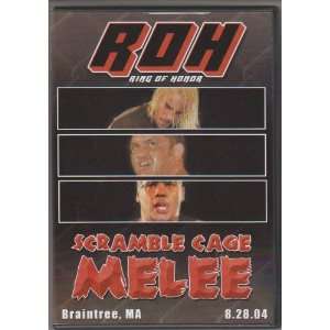   Ring Of Honor   Scramble Cage Melee   8.28.04   DVD 