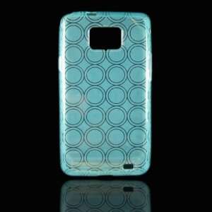 Eagle Case Line Soft TPU Case for Samsung Galaxy S2 I9100   Light Blue 