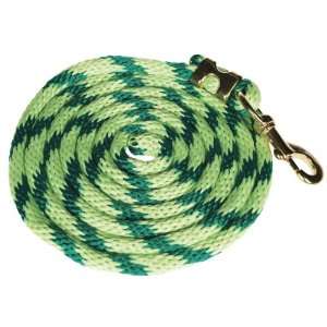  Premium Pastel Poly Lead Ropes with Snap, Green/Mint Green 