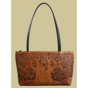 Tree of Life Leather Handbag 