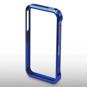  METAL BUMPER CASE FOR IPHONE 4 & 4S BLUE BY CELLAPOD CASES 