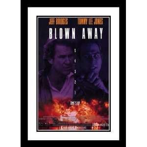  Blown Away 20x26 Framed and Double Matted Movie Poster 