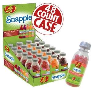 Jelly Belly Snapple Mix   1.65 oz. bottles   48 Count Case  