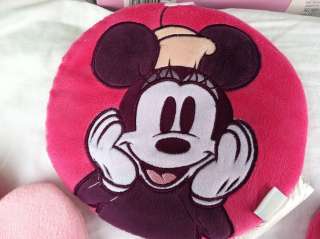 Disneys Mod Mickey Minnie Mouse Crib Set NEW and 3 Wall Hangings 