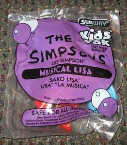 1997 Subway Toy Lisa from The Simpsons   RARE  