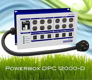   DPC 12000D Grow Light Timer Power Box Dual Trigger Lighting Controller
