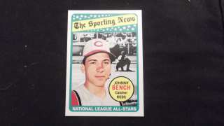 Johnny Bench 60 Years of Topps 1969 ERA card # 77  