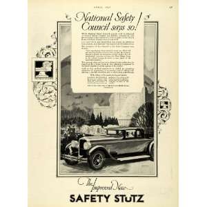   Indianapolis Vehicle Car Motor Art   Original Print Ad