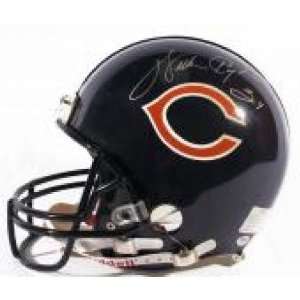  Signed Walter Payton Helmet   Autographed NFL Helmets 
