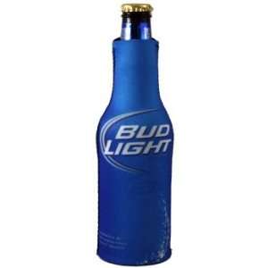  Bud Light Graphic Logo Beer Bottle Suit Koozie Cooler 