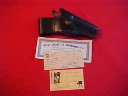 LONE RANGER OWN DON HUME H216 #14 POLICE 4 REV HOLSTER  