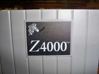 Zebra Z4000 Direct Thermal Label Printer 4000 101 00300  