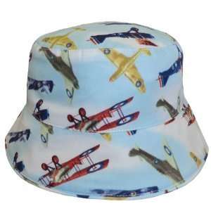   Spitfire Vintage Aeroplane Design Baby Boys Sun hat Age 0 3 yrs approx