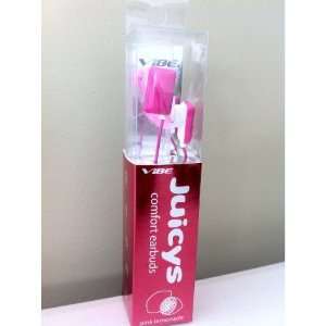  Juicys Comfort Earbuds (Pink Lemonade)  Players & Accessories
