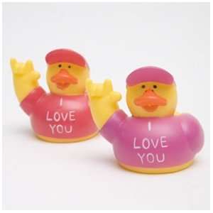  I Love You Rubber Duck Toys & Games