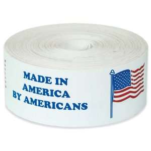   Made in America by Americans Labels