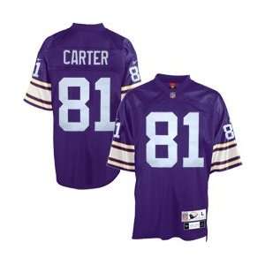 Reebok NFL Equipment Minnesota Vikings #81 Anthony Carter Purple 