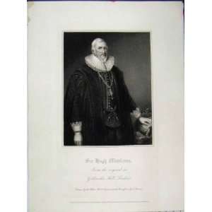  1820 Portrait Sir Hugh Middleton Goldsmith Hall London 