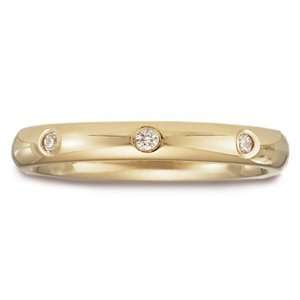   14k Two Tone Gold Classic Wedding Band (7.50 mm) 
