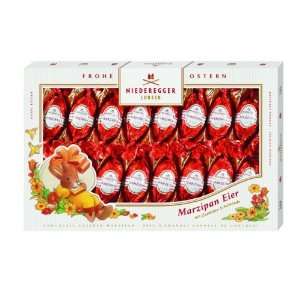 Niederegger Marzipan Easter Eggs in a Window Display Gift Box   250g/8 