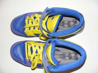 NIKE Air 6.0 Mogan Mid Basketball Shoes Mens 13 Retro Neon NikeID CAVS 